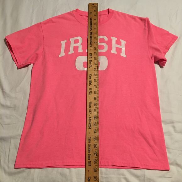 Pink St. Patrick's Day Irish shirt  Medium - Picture 3 of 5